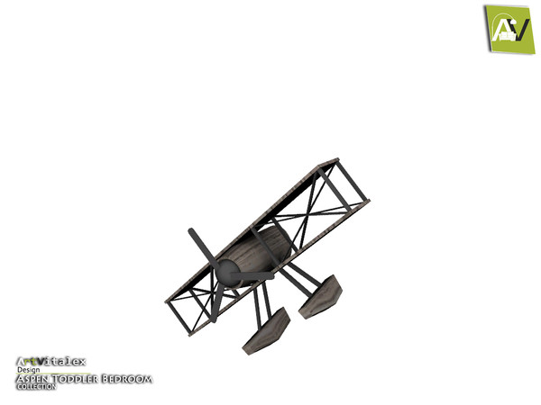 Sims 4 — Aspen Seaplane Wall Decor by ArtVitalex — - Aspen Seaplane Wall Decor - ArtVitalex@TSR, May 2018