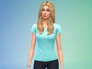 Sims 4 — Pastell T-Shirt /Recolor by Schneemaedchen — Recolor of a simple basic T-Shirt from EA. Now the colors are