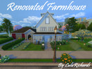 Sims 4 — Renovated Farmhouse by lulurichards2 — A 50x40 newly renovated farmhouse featuring 3 bathrooms, 2 children's