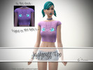 Sims 4 — Jigglypuff Top by Nerwen6662 — Cute pink female top with Jigglypuff ! - base game compatible - female teen to