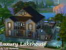 Sims 4 — Luxury Lakehouse by lulurichards2 — A modest 3 bedroom house for a wealthy family that love the outdoors. What