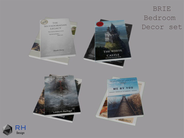 Sims 4 — Brie Reading Books by RightHearted — Decorate your shelves, tables with these award winning books. They are not
