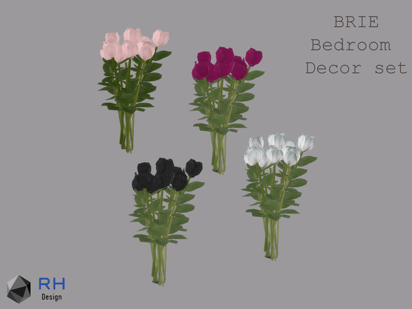 Sims 4 — Brie Rose Bouquet by RightHearted — Want to be a little romantic? Then these beautiful rose bouquets are for you