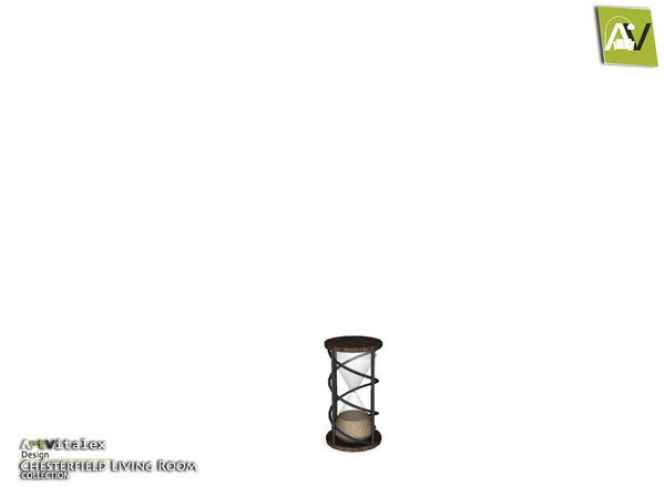 Sims 4 — Chesterfield Hourglass Small Size by ArtVitalex — - Chesterfield Hourglass Small Size - ArtVitalex@TSR, Jun 2018