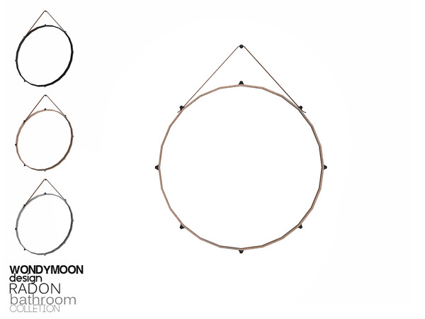 Sims 4 — Radon Mirror by wondymoon — - Radon Bathroom - Mirror - Wondymoon|TSR - Creations'2018