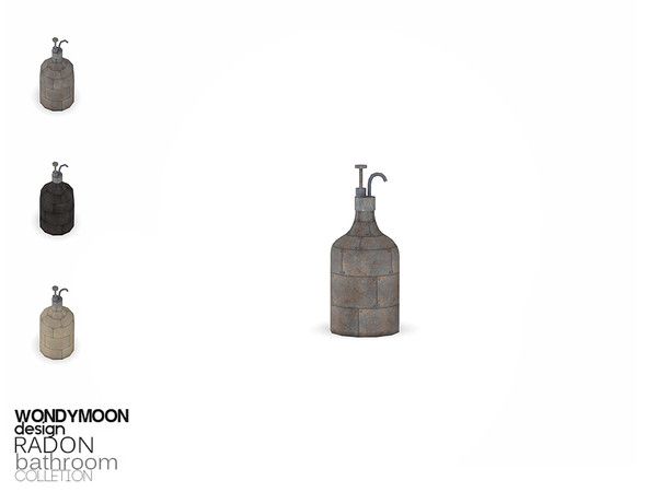 Sims 4 — Radon Soap Dispenser by wondymoon — - Radon Bathroom - Soap Dispenser - Wondymoon|TSR - Creations'2018