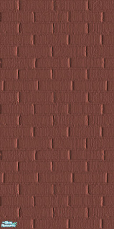 Sims 2 — Brick Finish - Light Red by EarthGoddess54 — Part of the Brick Finish Wall Set. Only 1 simoleon each for those