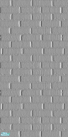 Sims 2 — Brick Finish - Light Grey by EarthGoddess54 — Part of the Brick Finish Wall Set. Only 1 simoleon each for those
