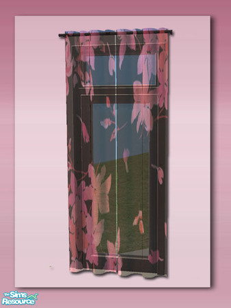 Sims 2 — Flare - Curtain Diagonal by Shakeshaft — Part of the set Flare a bright and illuminating modern room set in