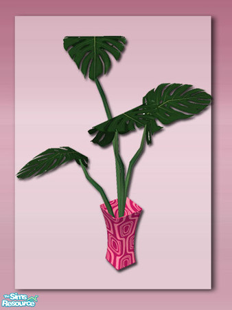 Sims 2 — Flare - Cheese Plant by Shakeshaft — Part of the set Flare a bright and illuminating modern room set in