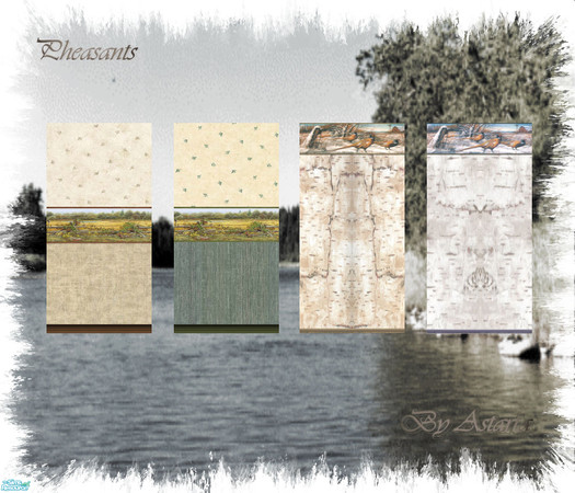 Sims 2 — Pheasants by Astarta — Brings the nature inside.