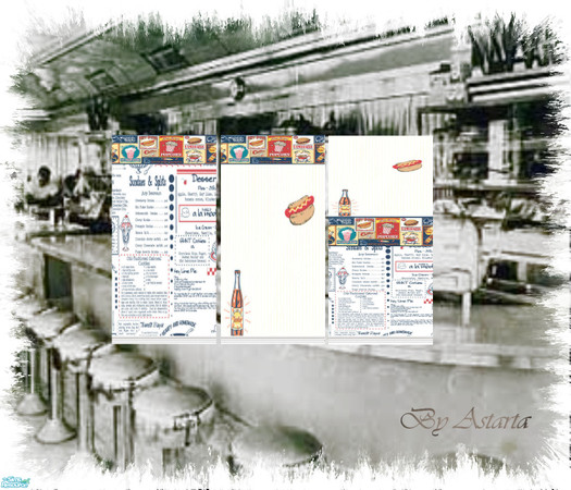 Sims 2 — Fastfood by Astarta — Do you dream of having your own diner or fastfood resturant? You can allways start with
