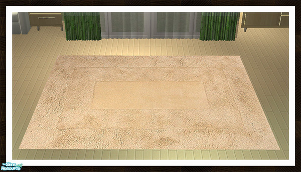 Sims 2 — Neutral Tone Rug Recolour by simtomatic — This file recolours all rug meshes.