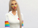 Sims 4 — Pride Month Hoodie by Ciarella — This hoodie means a lot to me, as I support my family and friends who are a