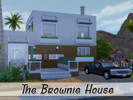Sims 4 — The Brownie House by dj0uliia — House for a family with female twins. There are two bedrooms, one bathroom and a