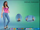 Sims 4 — Memphis Creations - Madlen Makahari Recolor by Memphis84 — A colorfull recolor of the Madlen Makahari heels, and