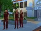Sims 4 — Sunnydale T-Shirt Set by ErMahGerd_ — No self-respecting student of Sunnydale High would be without their