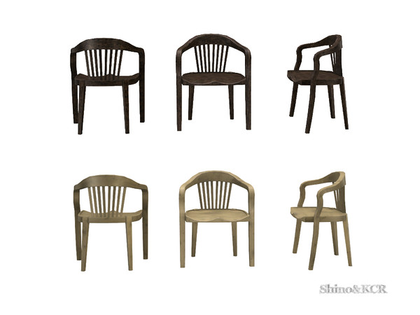 Sims 4 — Study Steampunk - Chair by ShinoKCR — crafted by hand and heart Furniture for your Steampunk Home Dining Chair