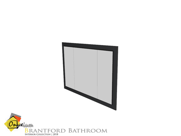 Sims 4 — Brantford Three Compartment Mirror by Onyxium — Onyxium@TSR Design Workshop Bathroom Collection | Belong 2018