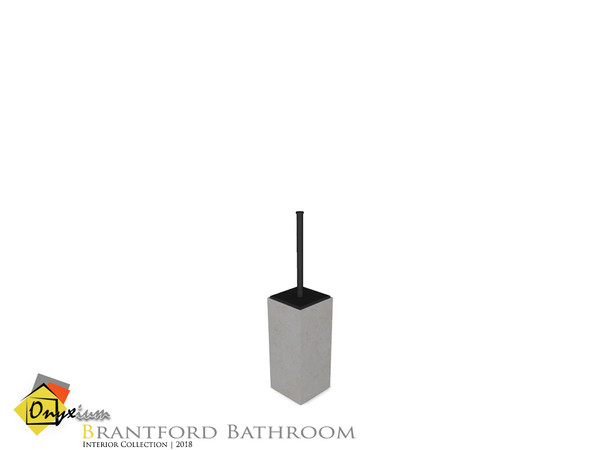 Sims 4 — Brantford Toilet Brush by Onyxium — Onyxium@TSR Design Workshop Bathroom Collection | Belong 2018 Year