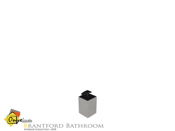Sims 4 — Brantford Liquid Soap Dispenser by Onyxium — Onyxium@TSR Design Workshop Bathroom Collection | Belong 2018 Year