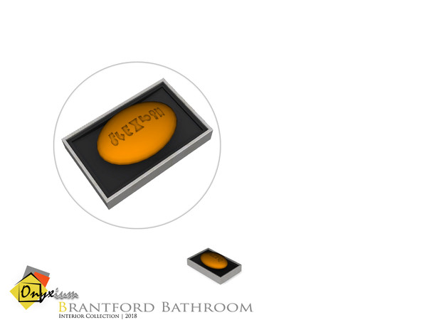 Sims 4 — Brantford Soap Dish by Onyxium — Onyxium@TSR Design Workshop Bathroom Collection | Belong 2018 Year