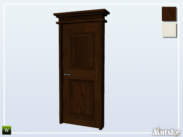 Sims 4 — Darton Door Privat 1x1 by Mutske — This door is part of the Darton Constructionset. Made by Mutske@TSR. 