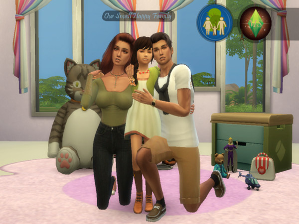 Sims 4 — [MS] Our Small Happy Family by MademSims — Introducing Our Small Happy Family Pose Pack! - This Pose Pack