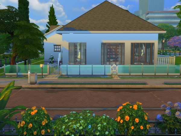 Sims 4 — Normal Luxury by Zensurkeks — A big home with a charming atmosphere. Not too much stuff. It does have just one