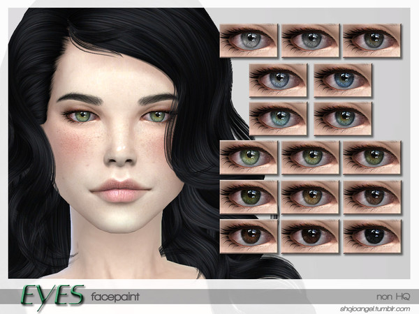 Sims 4 — EyeSet8 by Shojoangel — Hi^^ all ages/genders non HQ catergory: facepaint
