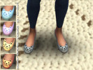 Sims 4 — Cat Shoes Recolour - Cats and Dogs needed by LeahKirkpatrick — A quick recolour of the cat flats from the cats