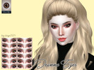 Sims 4 — Deanna Eyes by daye2524 — 