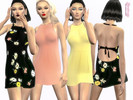 Sims 4 — Effortless Summer Dress - M A I A by Simsimay — What is your best companion during summer? A simple, effortless