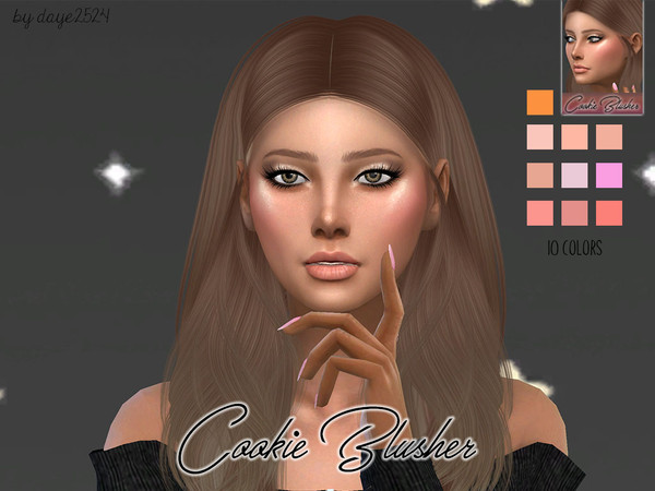 Sims 4 — Cookie Blusher by daye2524 — Base Game Compatible 10 Swatches Available Works for all skin tone, works for