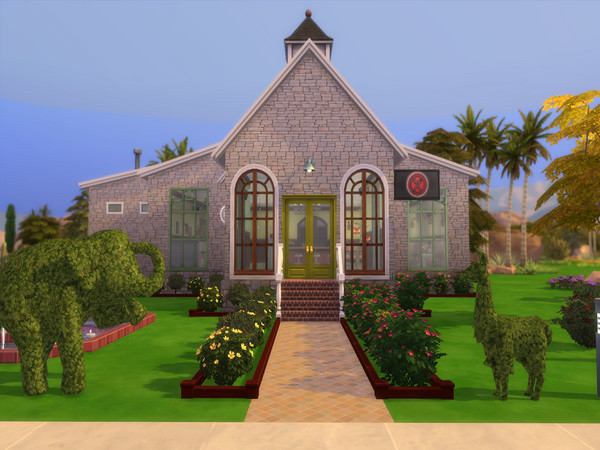 Sims 4 — Budman's Place by fordfocus09 — A homey restaurant that offers you the opportunity to take a load off in a