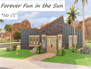 Sims 4 — Forever Fun in the Sun *No CC* by Rayabee — A simple home that has a similar style to the other ones in the