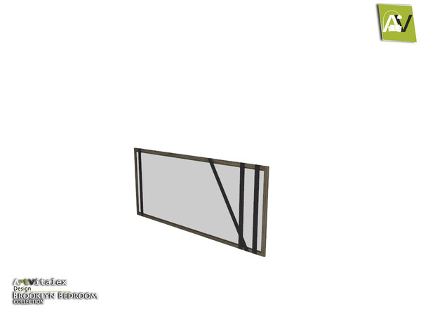 Sims 4 — Brooklyn Banded Mirror by ArtVitalex — - Brooklyn Banded Mirror - ArtVitalex@TSR, Jul 2018
