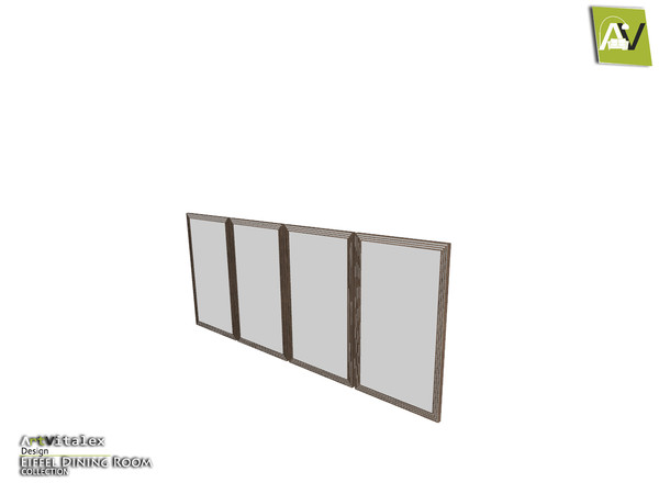 Sims 4 — Eiffel Mirrors by ArtVitalex — - Eiffel Mirrors - ArtVitalex@TSR, Jul 2018