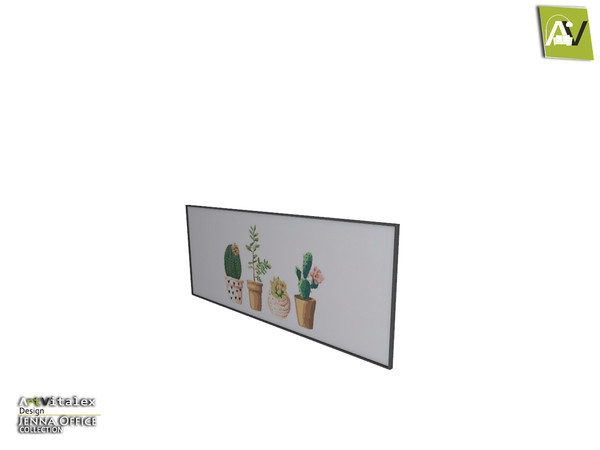 Sims 4 — Jenna Painting by ArtVitalex — - Jenna Painting - ArtVitalex@TSR, Jul 2018