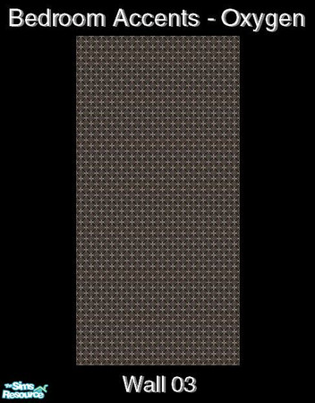 Sims 2 — Bedroom Accents - Oxygen - Wall 04 by Waverly — The Bedroom Accents collection consists of new beddings, rugs,