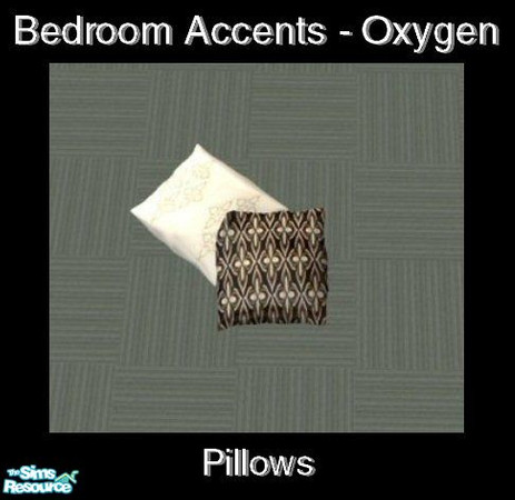 Sims 2 — Bedroom Accents - Oxygen - Pillows by Waverly — The Bedroom Accents collection consists of new beddings, rugs,