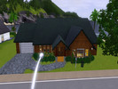 Sims 3 — Cabin Plan A by LENAPOP — This is a medium sized cabin I made based on a house I seen on a website. It is