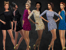 Sims 4 — Elisabeth - New years eve dress by Elilya1123 — The perfect glitter dress for New Years eve, or any other