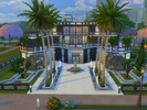 Sims 4 — Extravagant Luxury by Satji — A big modern house for bigs and wealthy families.There isn't a lot of space