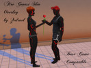 Sims 4 — Fire Genasi Skin Overlay by Zedrael by Zedrael2 — Now your sim can look like a creature from another world!