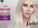 Sims 4 — N5282 LIPSTICK by MadameChvlr — N5282 Lipstick in 10 different Colours. FOR ADULTS, YOUNG ADULTS, TEENS AND ALL