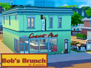 Sims 4 — Bob's Brunch - no CC by Kerlessly — Welcome to Bob's Brunch! My own take on Bob's Burgers, which is a popular TV
