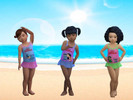 Sims 4 — Female toddler Lilo & Stitch bathing suits - Seasons needed by Jellobean2 — 3 Lilo and Stitch themed bathing