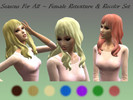 Sims 4 — Seasons For All ~ Female Retexture & Recolor Set by LadyLorelai — Hello everyone! This is a female long hair