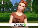 Sims 4 — LipGloss (3 colors) by RoseSims322 — Lipgloss (3 colors) I hope that you will like !